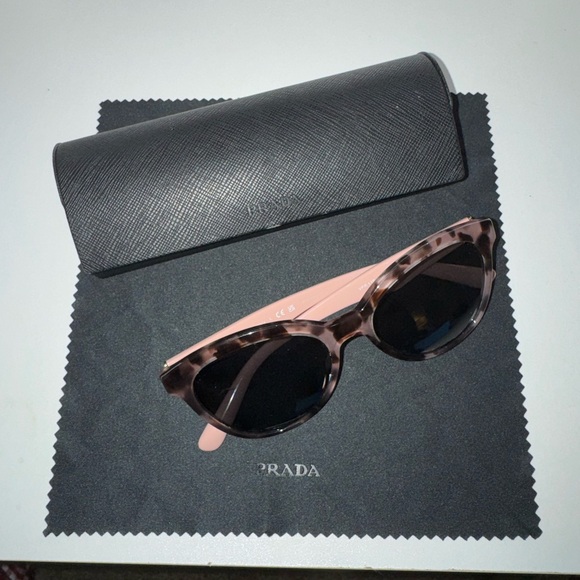Prada Brown Cat-Eye Sunglasses main image 5